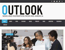 Tablet Screenshot of outlookmag.org